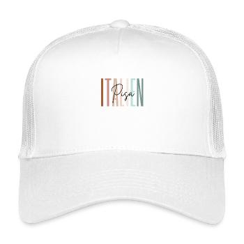 Italien Urlaub Pisa Städtereise Geschenk - Kinder Trucker-Cap - Weiß - Vorne