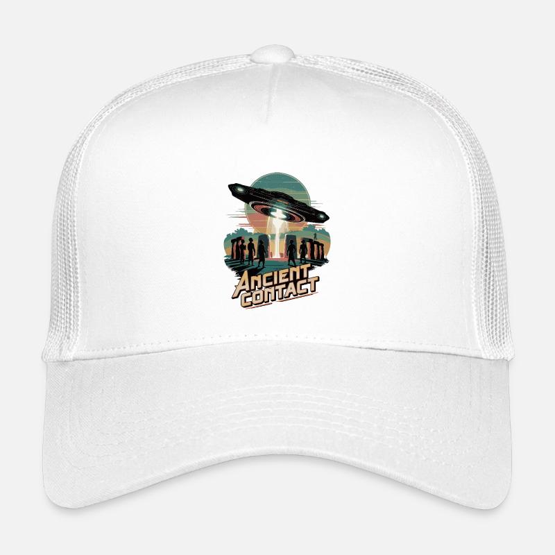 Ancient Astronaut Stonehenge UFO Encounter Kids’ Trucker Cap