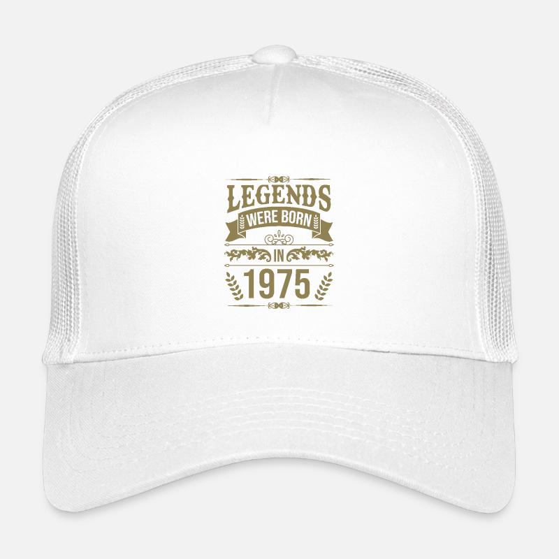 Geburtstag Legenden Jahr 1975 Kinder Trucker-Cap