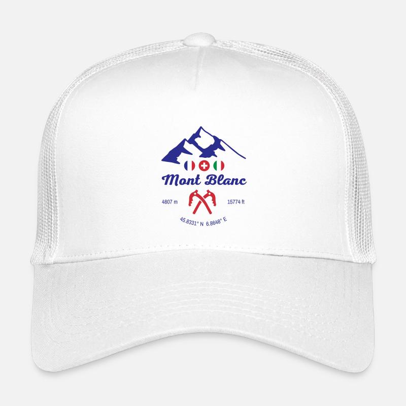 Höchster Berg der Mont-Blanc-Alpen Kinder Trucker-Cap