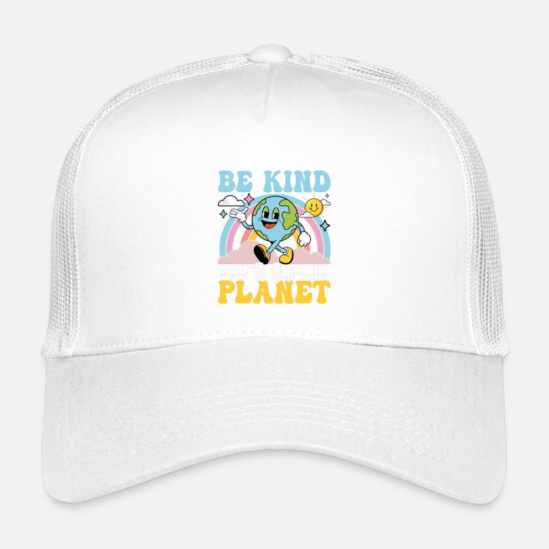 Jour de la Terre - Soyez gentils avec notre planète Casquette trucker enfant