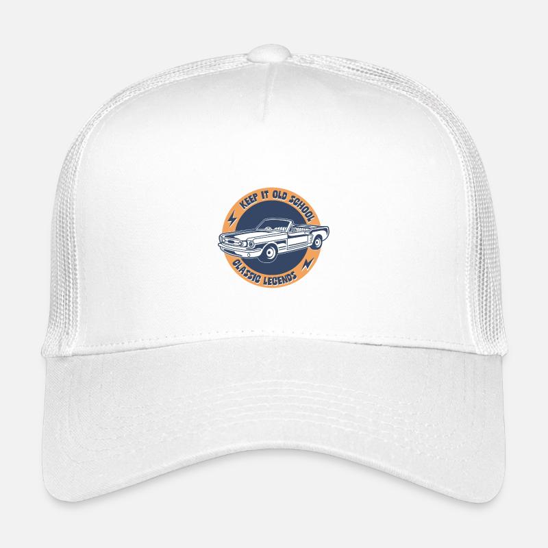 Keep It Old School – Classic Car Legends Kinder Trucker-Cap