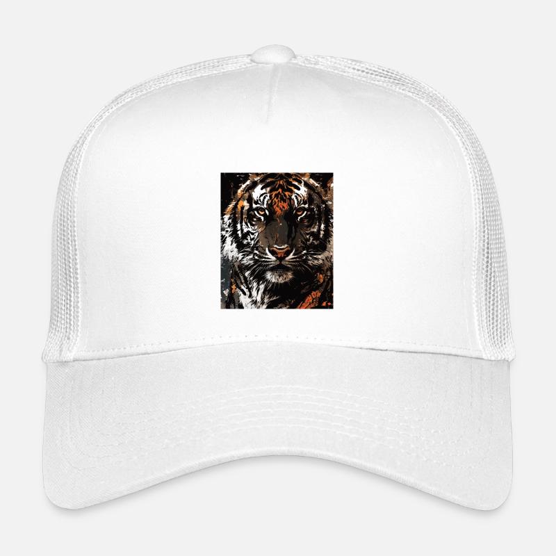 Image de feu du Prisme du Tigre Casquette trucker enfant