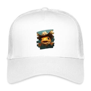 Texas Fishing - Kids’ Trucker Cap - white - Front