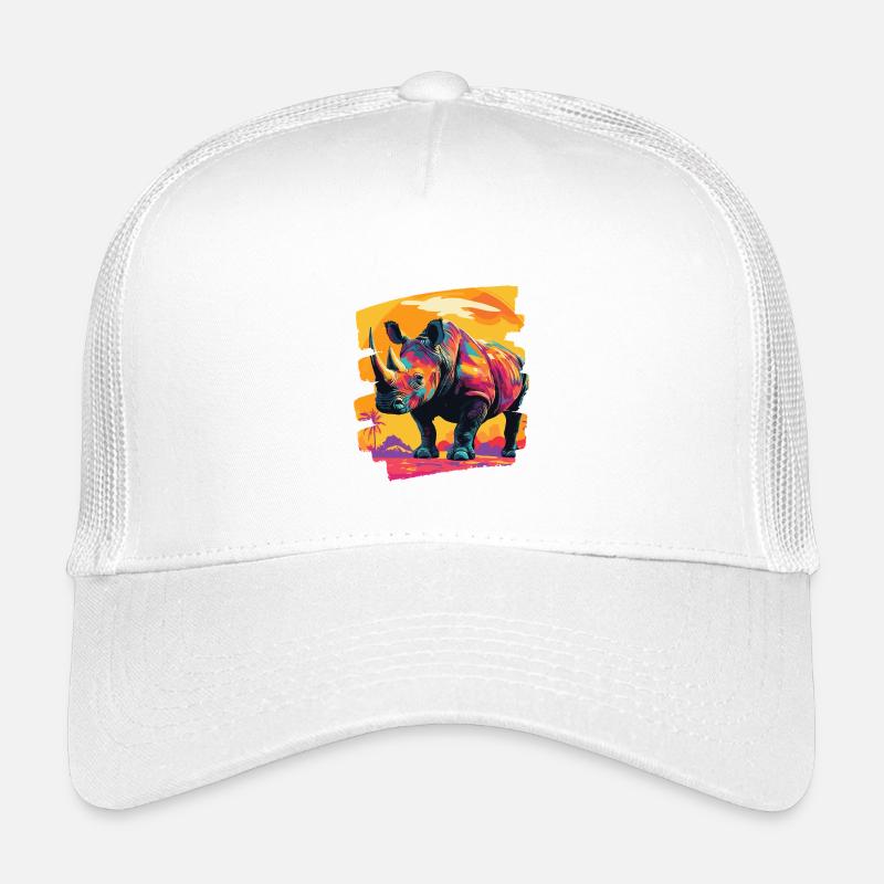 Nashorn Kinder Trucker-Cap