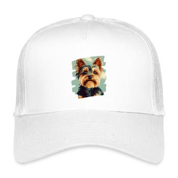 Yorkshire Terrier - Kids’ Trucker Cap - white - Front