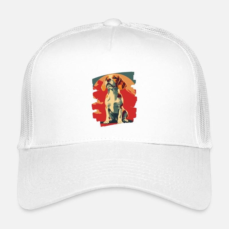 Beagle Kinder Trucker-Cap