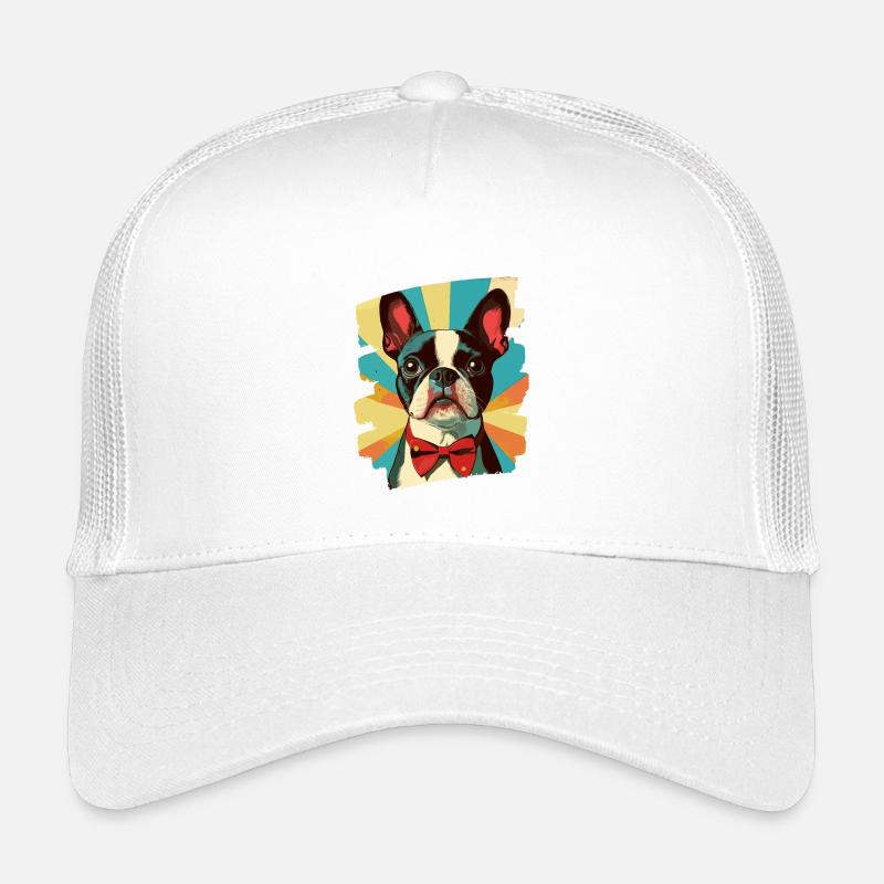 Boston Terrier Kinder Trucker-Cap