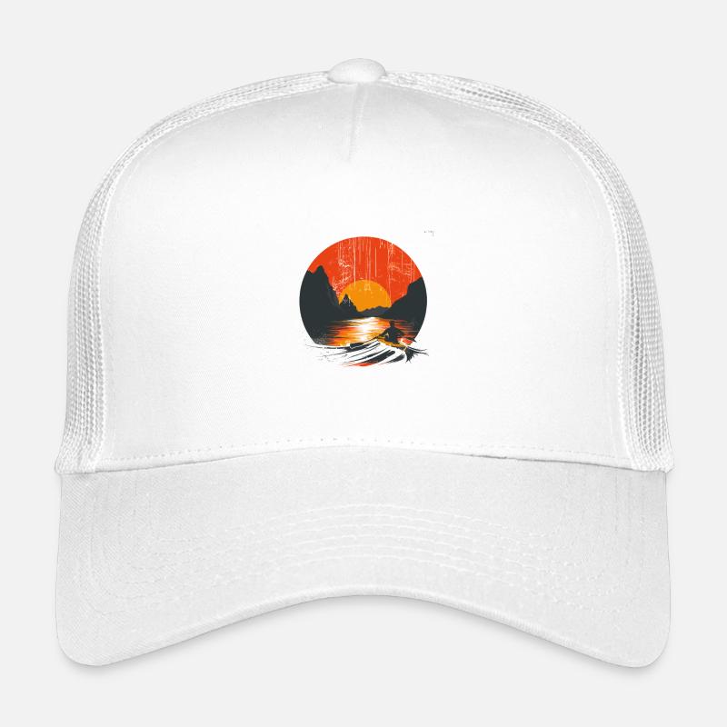 Graphismes d’aviron Casquette trucker enfant