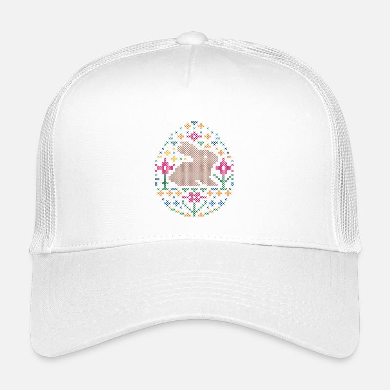 Ostern - Kinder Trucker-Cap - Weiß