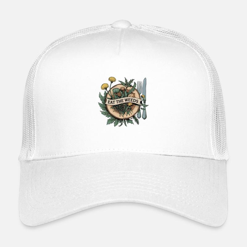 Eat The Weeds – Wilde essbare Pflanzen auf einem Teller Kinder Trucker-Cap