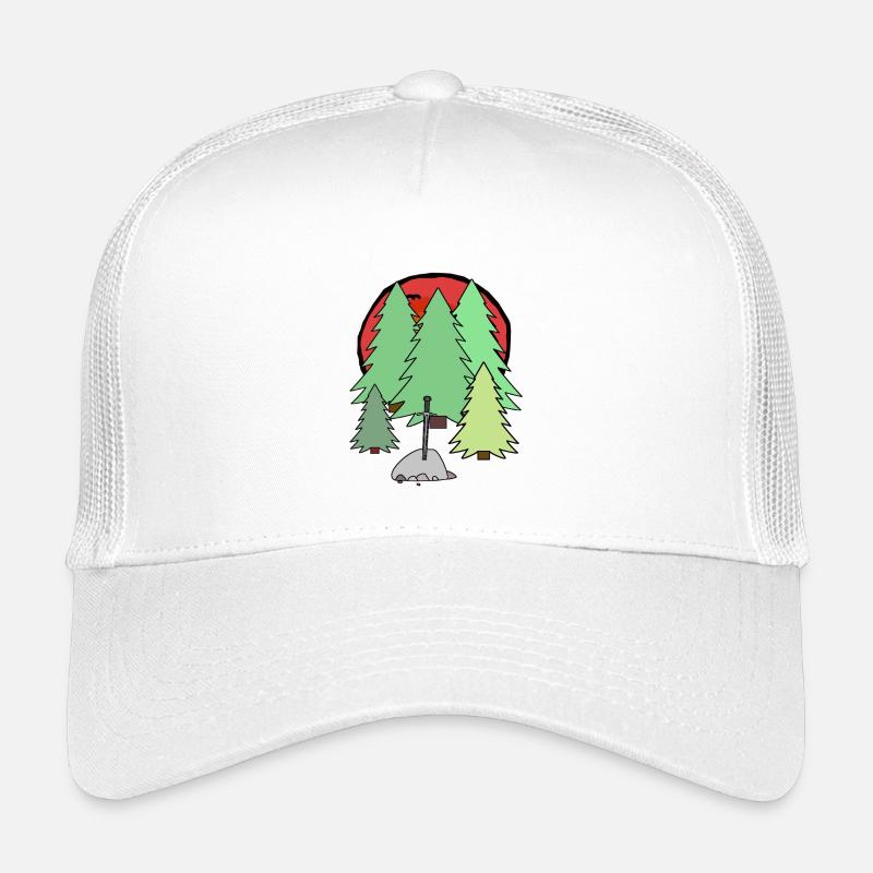 Chevaliers Héros Épée Médiévale Épées Fable Casquette trucker enfant
