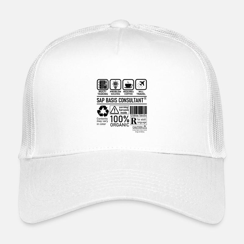 Consultant SAP Basis Consultant : résolution de problèmes multitâches Casquette trucker enfant