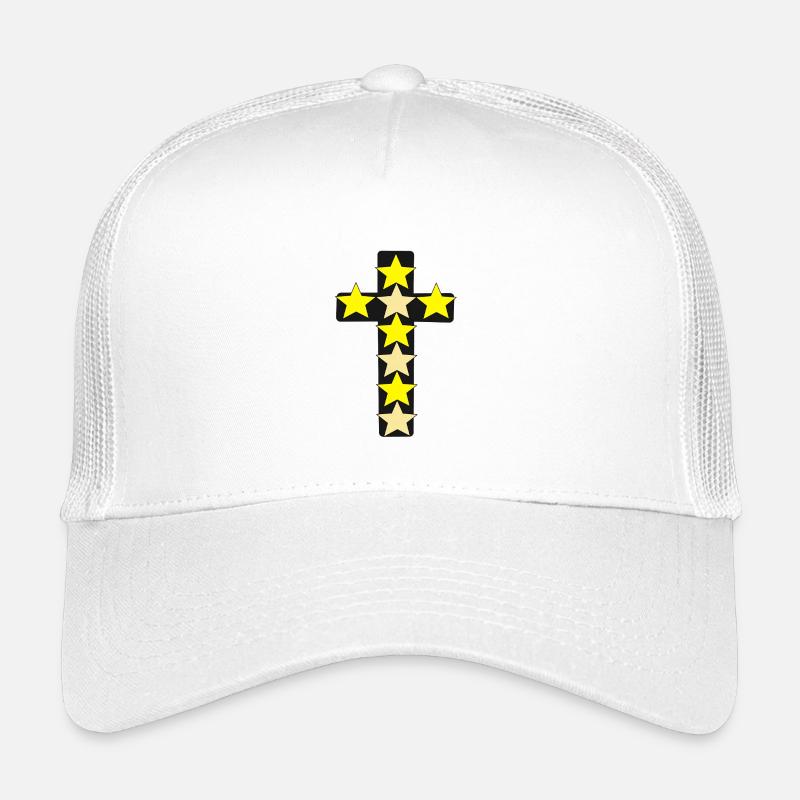 Cross Star Star Crosses Crucifix Kids’ Trucker Cap
