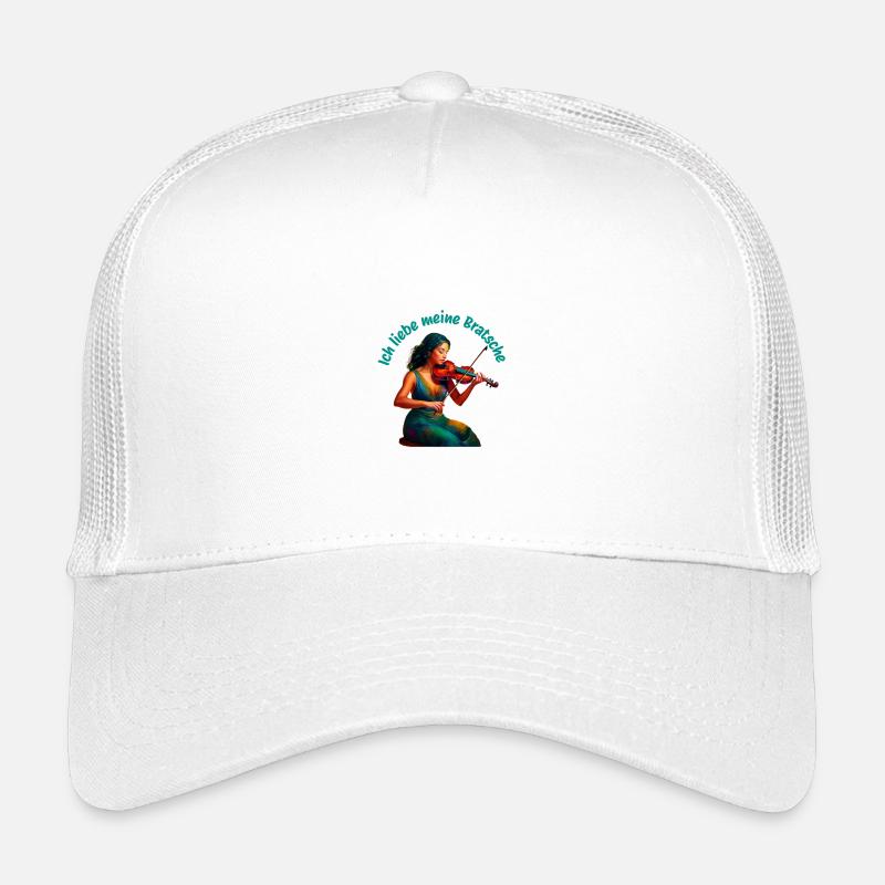 Ich liebe meine Bratsche - Stilvolle Bratschistin Kinder Trucker-Cap