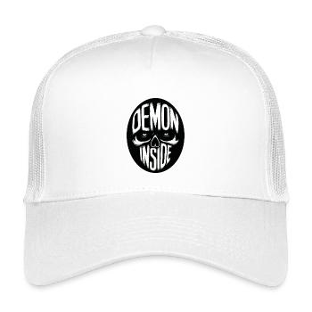 Démon à l’intérieur - Casquette trucker enfant - blanc - Devant