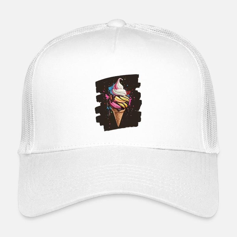 Eiscreme Eis Kinder Trucker-Cap