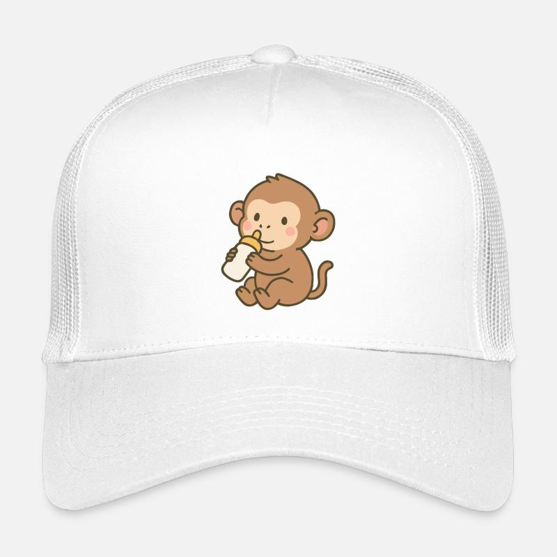 Flacon Singe Casquette trucker enfant