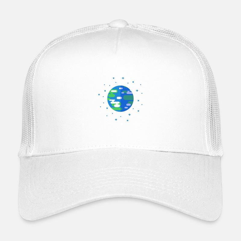 Earth In A Nutshell - Planet Earth Minimalist Kids’ Trucker Cap