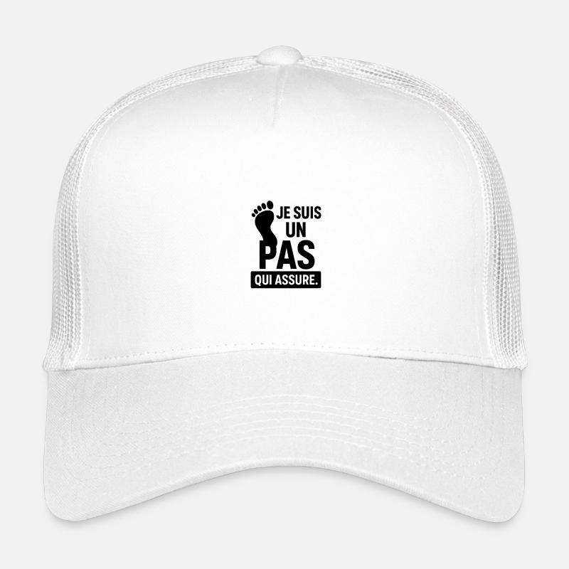 Buntes abstraktes Grafikdesign - Kinder Trucker-Cap - Weiß