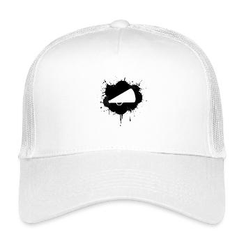 Croquis de mégaphone d’encouragement - Casquette trucker enfant - blanc - Devant