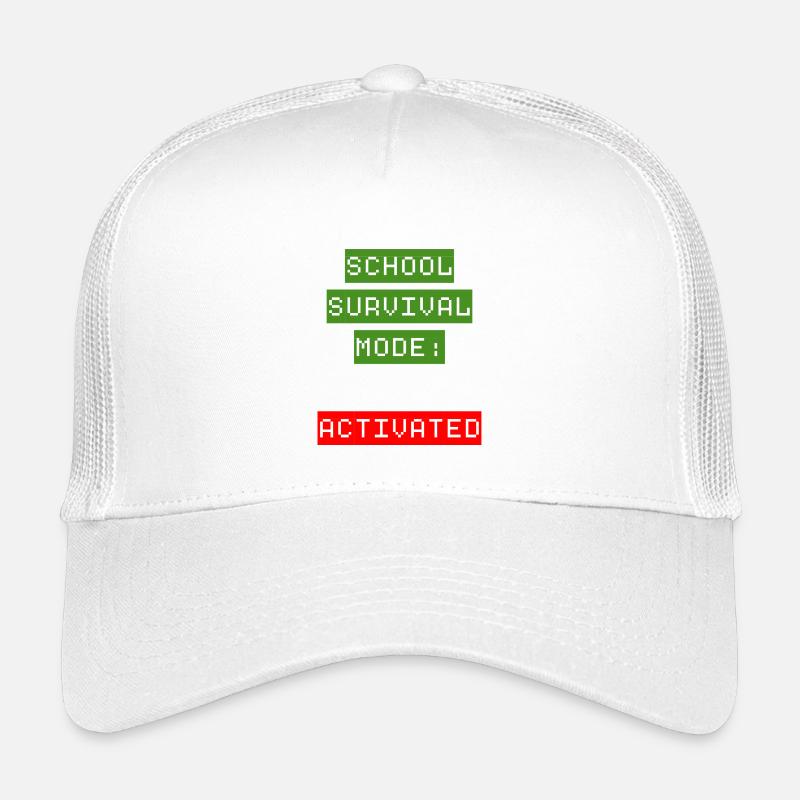 School Survival Mode: Activated Kids’ Trucker Cap