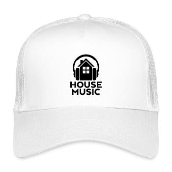 House Music - Kids’ Trucker Cap - white - Front
