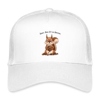 Herbst: Meine Zeit zum Hamstern - Kinder Trucker-Cap - Weiß - Vorne