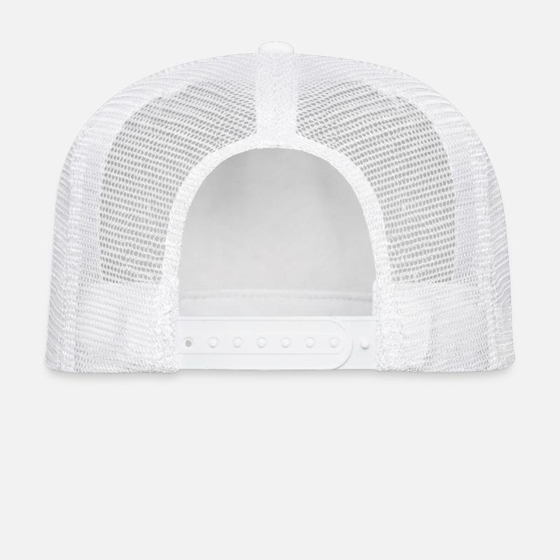 Chat Kawaii mignon avec croissant Casquette trucker enfant