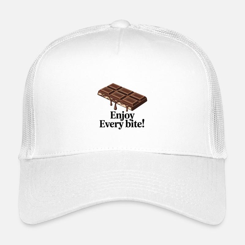 Barre de chocolat à effet gouttelant Casquette trucker enfant