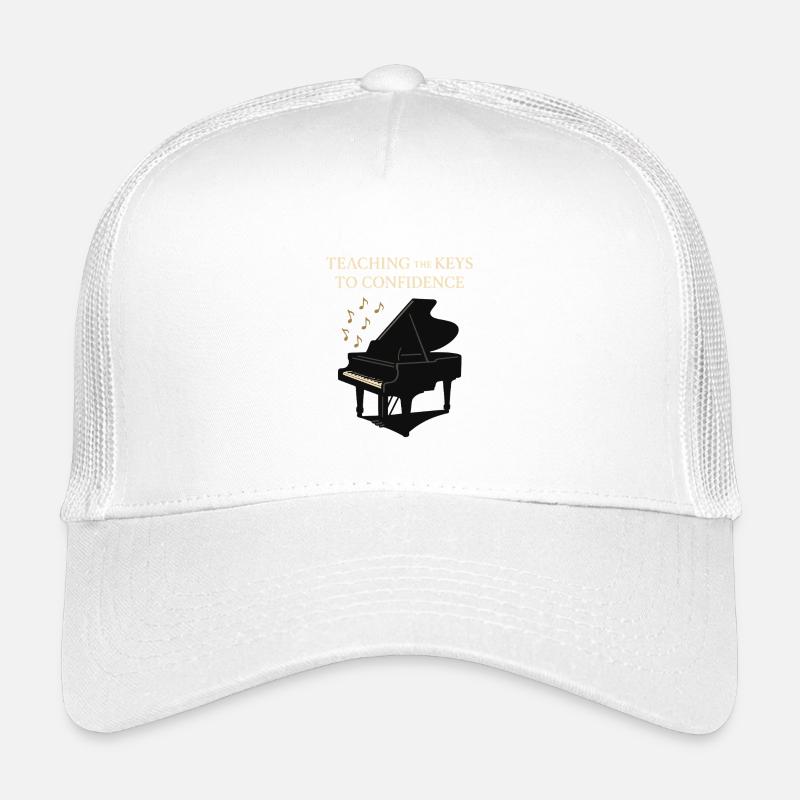 Professeur de piano Professeur de musique Professeur drôle Casquette trucker enfant
