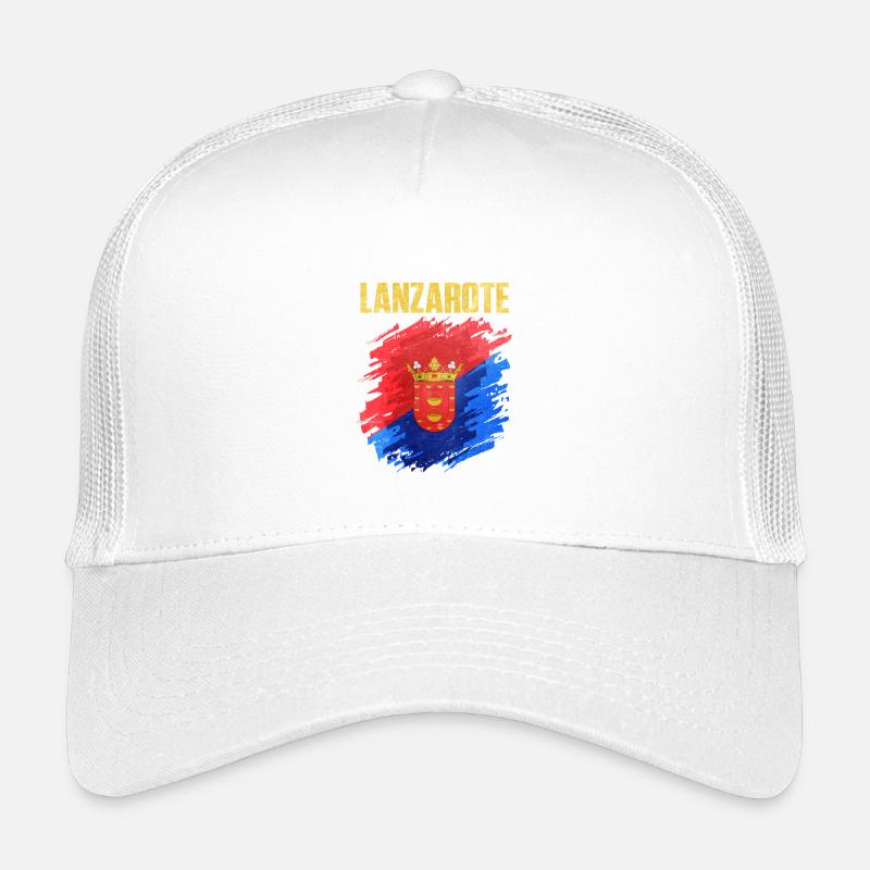 Conception des armoiries de l’île de Lanzarote Casquette trucker enfant