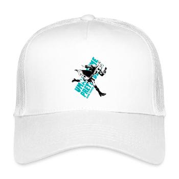 Umamusume: Pretty Derby Mejiro McQueen - Kinder Trucker-Cap - Weiß - Vorne