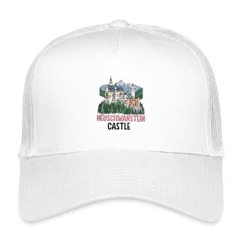 Neuschwanstein Castle - Kids’ Trucker Cap - white - Front
