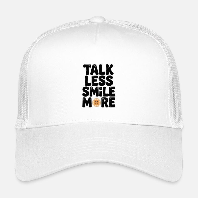 Talk Less Smile More Kids’ Trucker Cap