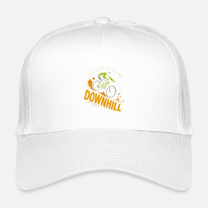 My life is going downhill Kids’ Trucker Cap
