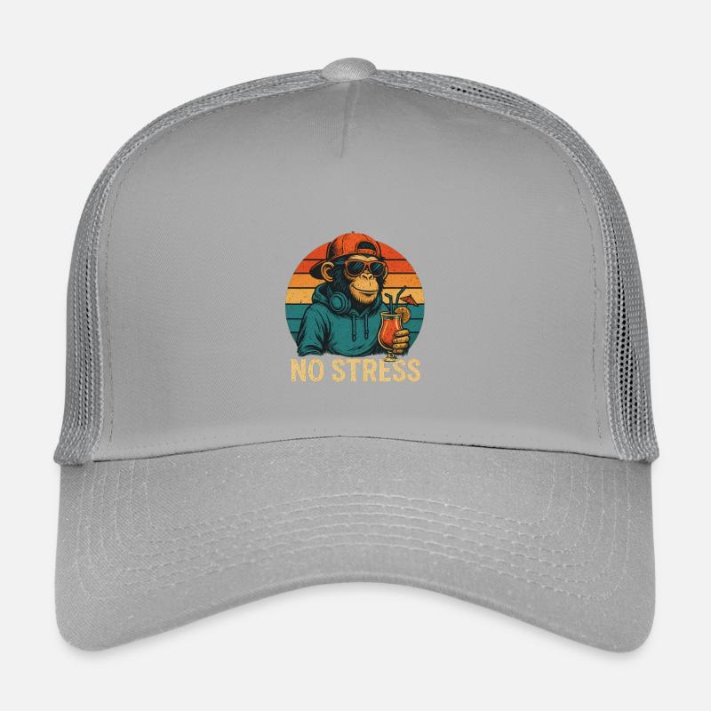 Pas de stress - Singe Casquette trucker enfant