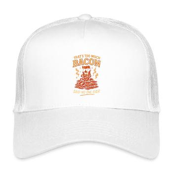 Coffee Mascara Hustle - Kids’ Trucker Cap - white - Front