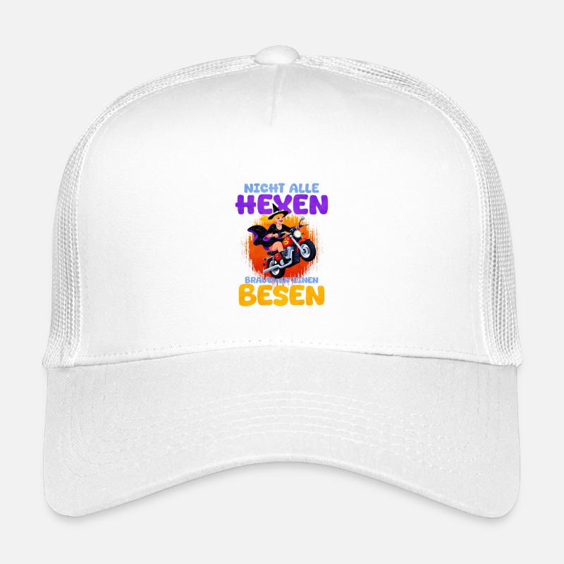 Hexen Motorrad Spaß Spruch Kinder Trucker-Cap