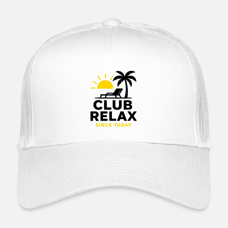 Sonnenaufgang mit Motivationsbotschaft - Kinder Trucker-Cap - Weiß