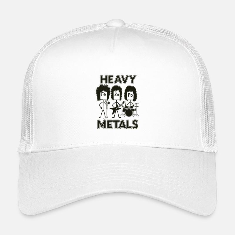 Schwermetaller Banddesign mit Elementen Kinder Trucker-Cap