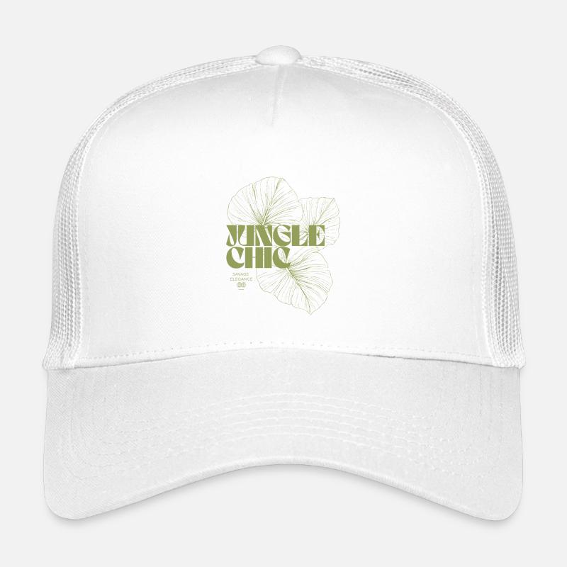 Dschungelblatt-Abenteuer-Design Kinder Trucker-Cap