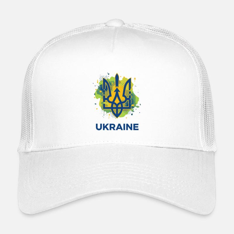 Ukrainisches Dreizack-Wappen Kinder Trucker-Cap