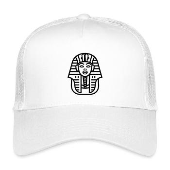 Pharao - Kinder Trucker-Cap - Weiß - Vorne