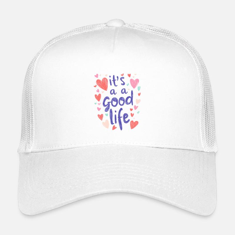 Bonne vie Casquette trucker enfant
