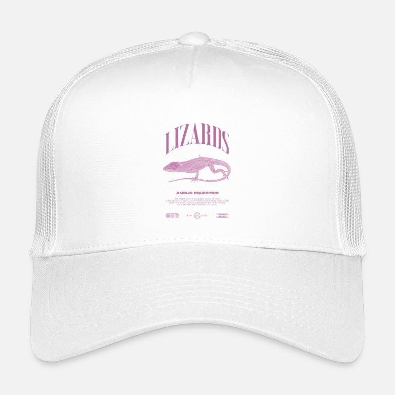 Cuban Knight Anole Reptile Keeper Lizard Kids’ Trucker Cap
