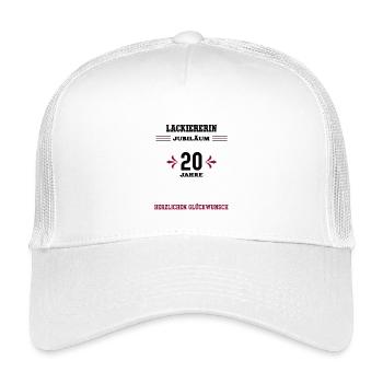 Peintre 20e anniversaire 20e anniversaire de l’atelier de peinture - Casquette trucker enfant - blanc - Devant