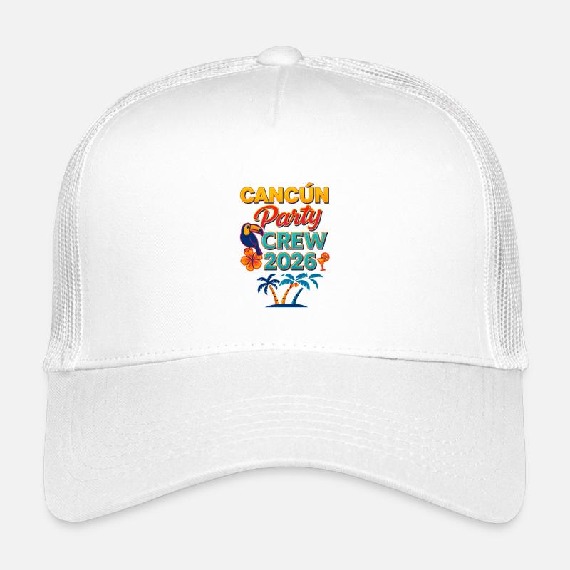 Cancún Party Crew 2026 Kinder Trucker-Cap
