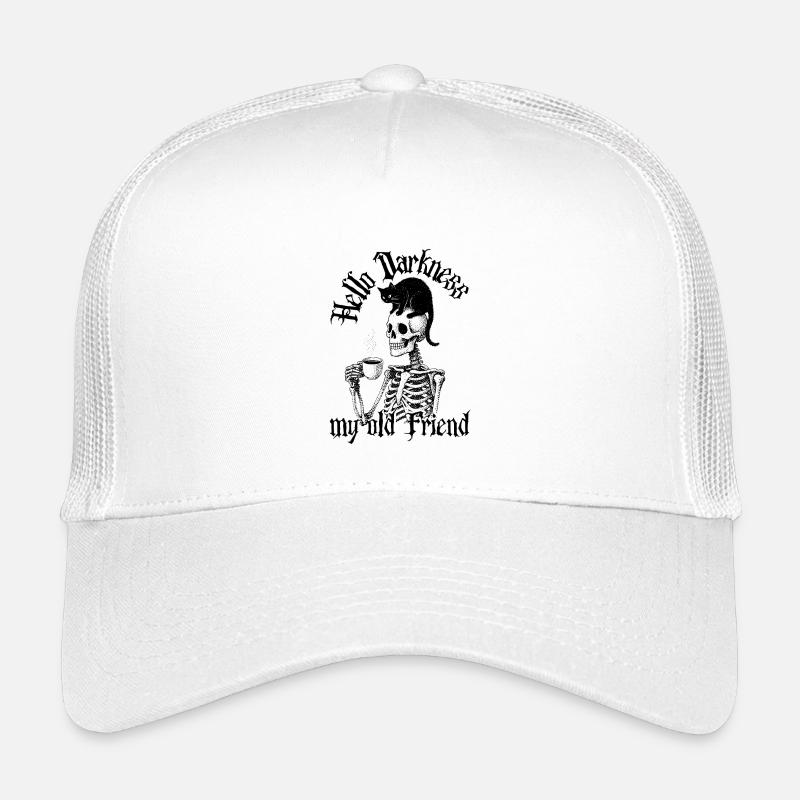 Hello Darkness Skeleton Kids’ Trucker Cap