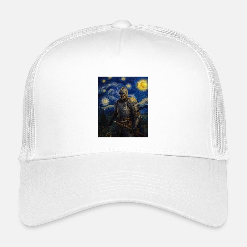 Nuit étoilée à la Ritter Van Gogh Casquette trucker enfant